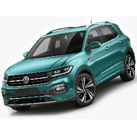 3D VW T-cross 2019 model